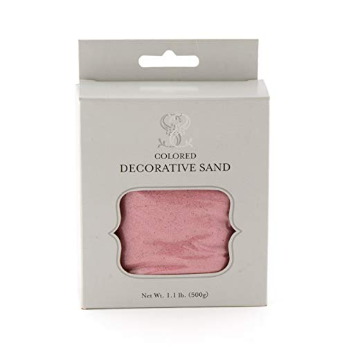Weddingstar Crystalline Quartz Sand, Pastel Pink, 17.6 oz. per Bottle (7083-05) - color: Pastel Pink