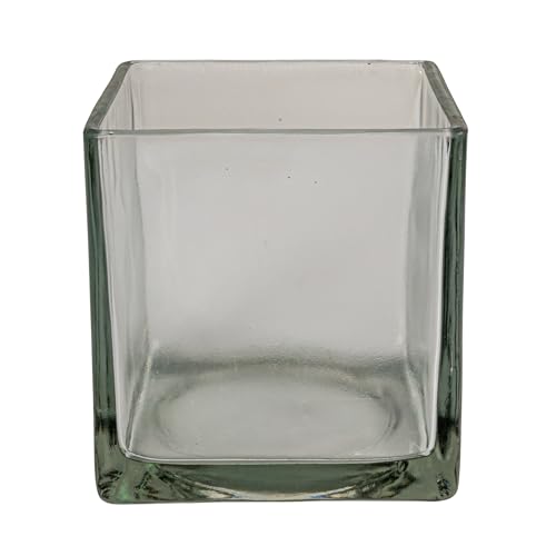 Creative Co-Op 45-Ounce Glass House Shaped Jar with Lid, Clear - size: 45-Ounce