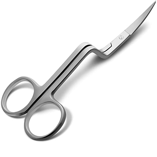 6 Inch Double Curved Scissors – Professional Grade, Multi-Purpose Precision Scissors for Crafting, Embroidery, and Dog Grooming