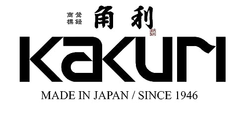 KAKURI Bonsai Scissors Long Blade Made in Japan 8", Japanese Stainless Steel Blade, Large Okubo Shears for Bonsai and Garden Use