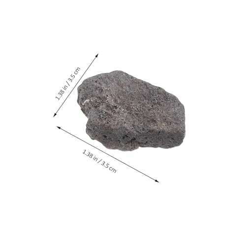 VILLCASE Natural Volcanic Stone Decoration 200g Pack 2-4cm Porous Breathable Aquarium Rocks Fish Tank Supplies for Aquatic Pets and Potted Plant Craft