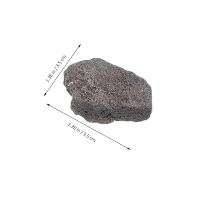VILLCASE Natural Volcanic Stone Decoration 200g Pack 2-4cm Porous Breathable Aquarium Rocks Fish Tank Supplies for Aquatic Pets and Potted Plant Craft