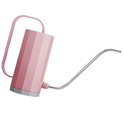 Hemoton 1200ml Long Spout Watering Can for Indoor Plants & Succulents – Modern Plastic Watering Pot with Ergonomic Handle, Cute Garden Water Bottle for Houseplant Care & Seedling Irrigation