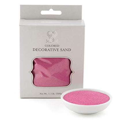 Weddingstar Crystalline Quartz Sand, Dark Pink - color: Pink