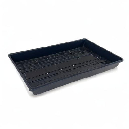 10 Plant Growing Trays (WITH Drain Holes) - 20" x 10" - Perfect Garden Seed Starter Grow Trays: For Seedlings, Indoor Gardening, Growing Microgreens, Wheatgrass & More - Soil or Hydroponic - size: Pack of 10