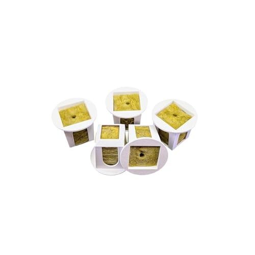 Grow Cubes for Hydroponic System/Compatible with Gardyn (10 Cubes+Rockwool) - style: 10 Cubes+Rockwool