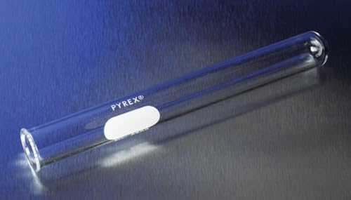 Pyrex 9800-18 18 X 150 mm Glass Test Tube with Rim (Pack of 6)