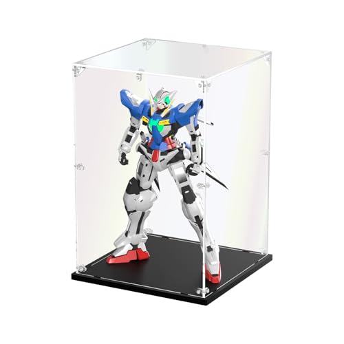 3MM Clear Acrylic Display Case, Easy Assembly Showcase Boxes (12x12x18inch) | dofopo Dust Protection Case for Action Figures and Dolls, Alternative Glass Box for Collectibles Commemorative Gifts - size: 12x12x18inch,30x30x45cm