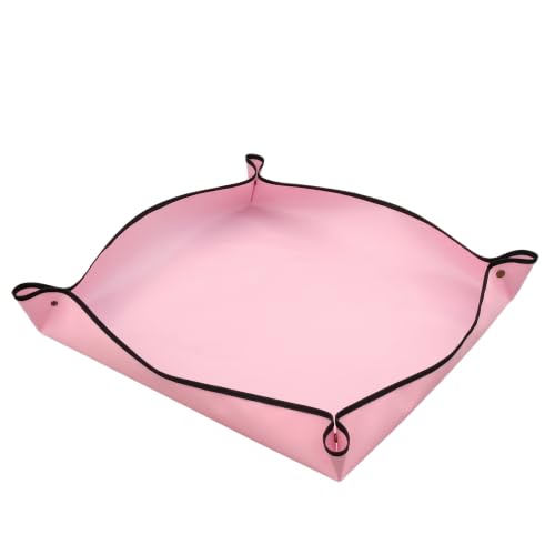 Gardening Repotting Mat for Plants - Waterproof Mat for Potting, Soil Change, Flower and Plant Care (50cm x 50cm, Pink) - color: Pink, size: Small
