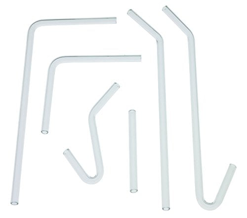 EISCO Glass Delivery Tubes - Set of 6 - Borosilicate - Eisco Labs