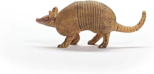 Schleich Wild Life - Wild Animal Toy Armadillo Figurine - Kids and Toddlers Ages 3+ | Wild Animal Figurine, Realistic Animal Toys, Safari Toy for Boys and Girls,Screen-Free Imaginative Pretend Play, Montessori