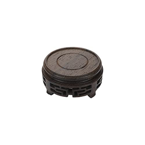 Furniture Wooden Display Stand Base, 4.84" Inner Diameter - size: Round; 2.76"