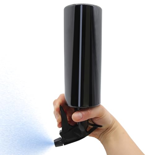 OFFIDIX Black Spray Bottle 360° Plastic 2 Pack/16 oz Plant Mister Water Can - color: Black