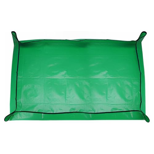HARFINGTON Repotting Mat 39.4"x59.1" PE Cloth Waterproof Plant - color: Green, size: 39.4" x 59.1"