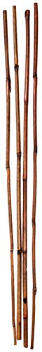 SuperMoss (12422) Bamboo Sticks, Mahogany, 36 (6 pack)" - color: Mahogany, size: 36" (4 pack)