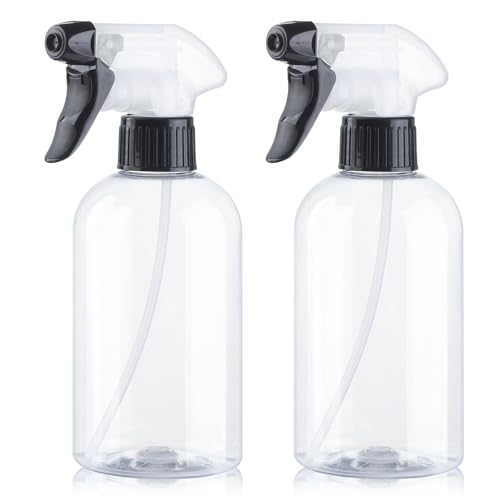 Spray Bottles 2Pack 10oz Plastic Squirt Bottles Water Spray Bottle - color: Dual-color