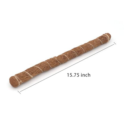 AQUA KT Reptile Climbing Vine Terrarium Bendable Branch for Bearded Dragon | Lizard Snake Climber Stick Leopard Gecko Tree Branch Coconut Fiber Rope Amphibian Terrarium Habitat Decoration