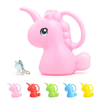 XXXFLOWER Small Watering Can for Indoor Plants 1/4 Gallon 1L Pink - size: Pink