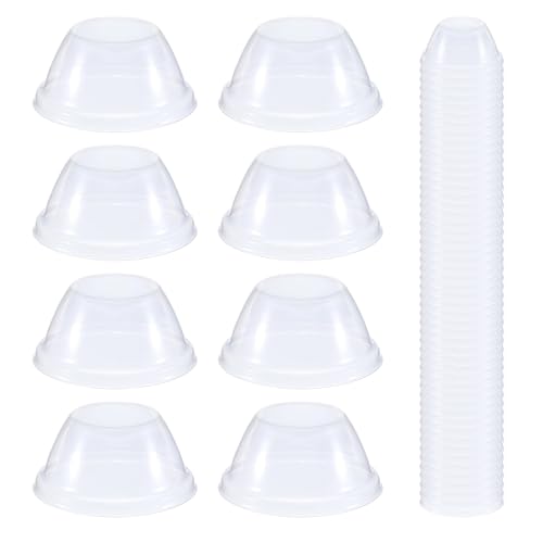 50 Pcs Humidity Domes for Plants Outer Diameter 4.7 cm/1.85 inch | Replacement Grow Dome Hydroponic Cup Seed Starting for Growing Basket Greenhouse Growing System Flower Transparent