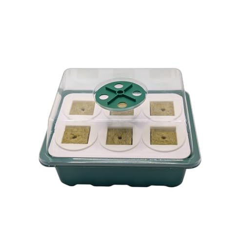 Grow Cubes for Hydroponic System/Grow Cubes Compatible with Gardyn (Seed Starter Nursery + w/Rockwool) - style: Seed Starter Nursery + w/Rockwool