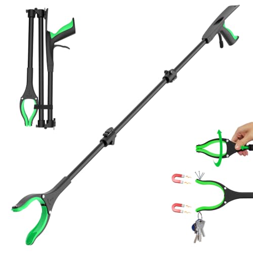 Extra Long Grabber Reacher Tool 51 Inch, Grabbers for Seniors - size: 51-Inch