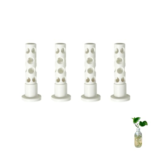 3D Printed Hydroponic Plant Holder for Glass Bottles, Set of 4