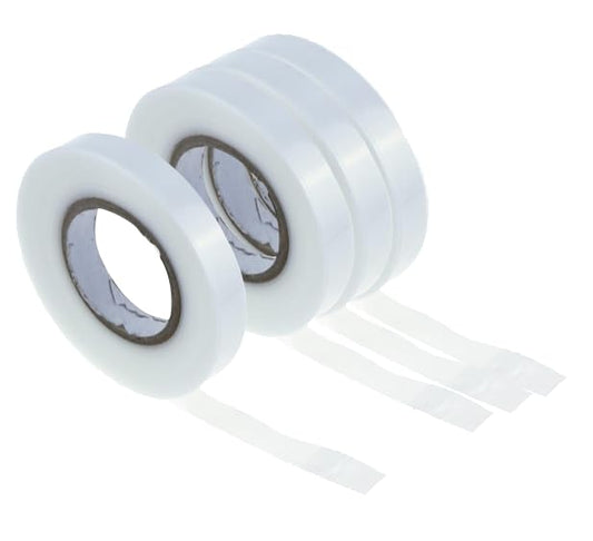 HEVSTIL Garden Tie Tape, 3/7-Inch x 82ft, White, 4 Rolls - color: White