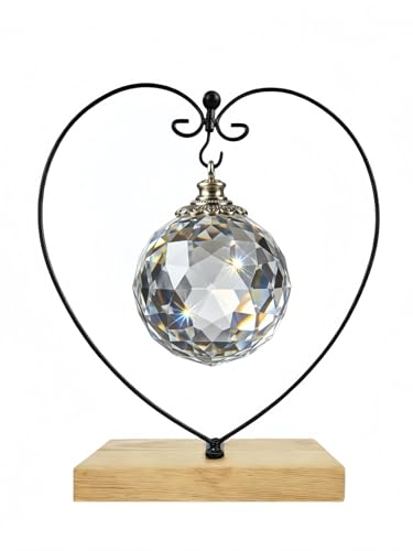 11" Black Metal Ornament Stand Holder | Sturdy Iron Display Rack, For Air Plant Terrarium Glass Globe Witch Ball, Home Holiday Christmas Decoration