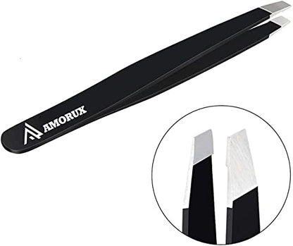Eyebrow Tweezers For Women Facial Hair Professional hair removal Stainless Steel Tweezers for Ingrown Facial Hair, Splinter, and Daily Beauty