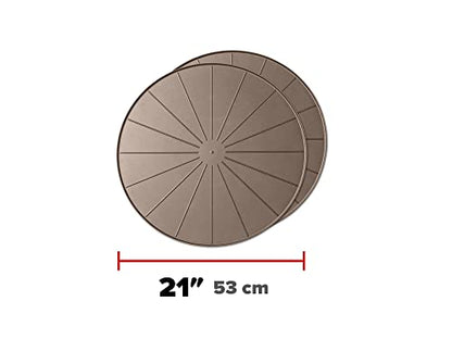 WeatherTech 21" Project Mats/Coasters - Contain Projects and Their Messes (8A21CST2PKTN) - Tan (2-Pack) - color: Tan, size: 21"