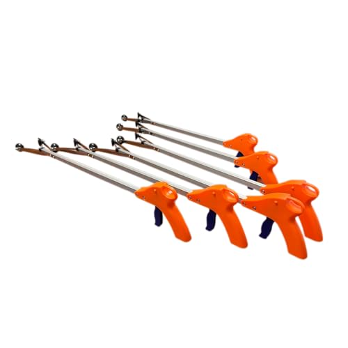 ArcMate 15202 Orang-U-Tongs Standard, Litter Trash Pick-Up Tool, Suction Cup Reacher Grabber for Indoor or Outdoor Use, Jaws Open 4.5", 5 Pound Pick Up Capacity, 32" (Pack of 6) - size: Standard-32 Inch (Pack of 6)