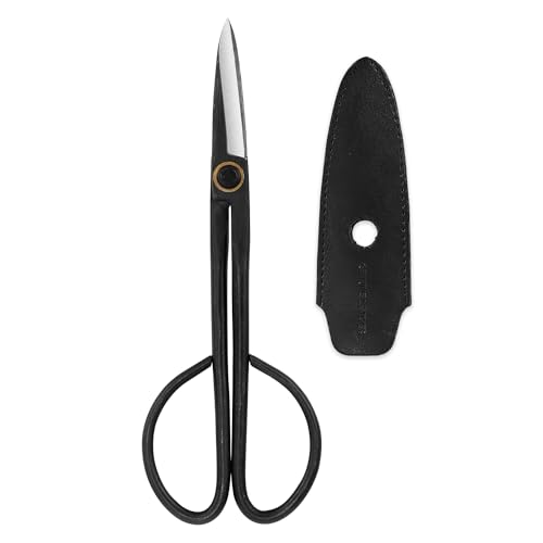VISEMAN Japanese Bonsai Shears, Long Handle Gardening Scissors | for Bonsai Trimming, Bonsai Scissors