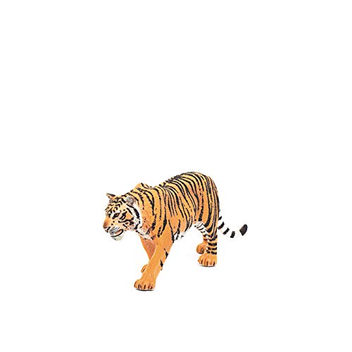 Schleich Wild Life - Realistic Tiger Figurine Toy - Kids Ages 3+ | 14729 | Wild Animal Figurine, Realistic Animal Toys, Safari Toy for Boys and Girls, Screen-Free Imaginative Pretend Play, Montessori