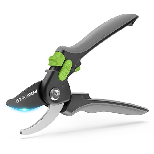 8.5" Pruning Shears for Gardening SK5 Sharp Garden Shears - size: 8.5" Bypass