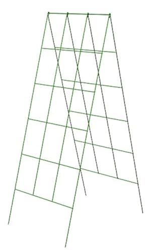 Panacea 83712 A-Frame Plant Supports, Green, 48" H, Pack of 10
