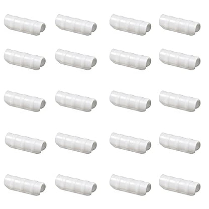 Farm Plastic Supply - Greenhouse Clamp 20 Pack - (4" Long x 1" Wide) - White ABS Clamps for Greenhouse, ABS Clips, Greenhouse Clamps for Farming, Gardening, Agriculture - size: 1"
