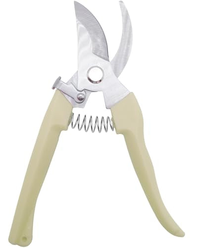 Flower Scissor, Floral Shear for Cutting Fresh Flowers (Yellow, 1 Pack) - color: Yellow, size: 1 Pack