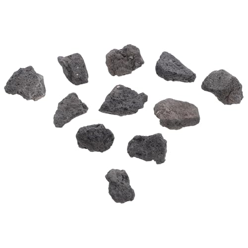 Beaupretty Volcanic Rocks Decoration Natural Volcanic Stone 200g Pack 2-4cm Porous Breathable Aquarium Lava Rocks for Fish Tank and Potted Plant Garden
