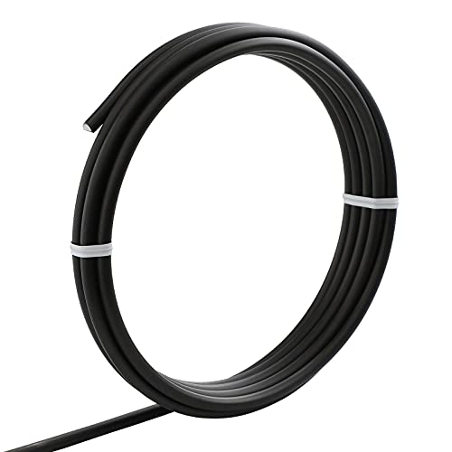 Wazakura 150 gr Black Anodized Aluminum Bonsai Training Wire Made in Japan (5mm, Black) - size: 5mm