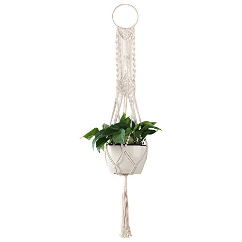 Cuttte Macrame Plant Hanger Indoor Outdoor Hanging Planter Basket