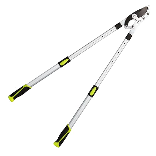 YRTSH Loppers for Tree Trimming Heavy Duty, Extendable 28-41" Branch Cutter | Tree Pruner with Compound Action, 2" Clean Cut Capacity Tree Clippers, Long Handle Pruning Shears for Gardening & Yard Work - style: Loppes Sharp Blade