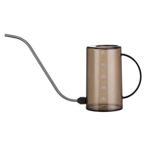 Totority Transparent Watering can with Scale Long Spout Watering can for Indoor Houseplants Succulents and High Plants Precision Watering Tool 14.56 X 6.69 X 3.93 in