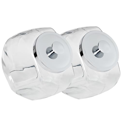 Anchor Hocking Penny Candy Jar 1 Gallon Glass Jar with Lid, Set of 2 Jars - style: Penny Candy