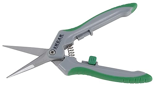Shear Perfection Stainless Steel Straight Trimming Shear - 2" Blade, Precision Shear for Gardening, Great for Tight Spaces - size: 2 Inch | Straight Stainless Steel Blades, style: Trimming Shear