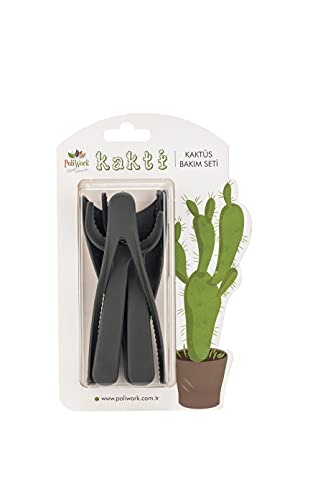 Mini Garden Hand Transplanting Set of 4 pc Succulent Cacti Cactus Tools Miniature Planting, Set for Fairy Garden, Potting, Houseplant, Bonsai Tools, Bonsai Kit, Shovel, Thong (Green) - color: Green