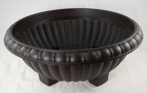 Yubonzai Japanese Plastic Bonsai Training Pot/Home Garden Flower Planter 10.5"/13" (13"x 13"x 5") - size: 13"x 13"x 5"