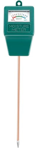 Cute Critter Soil Meter Indoor/Outdoor Moisture Sensor Frog & Ladybug, Soil Water Monitor, Flowers, Plant Care Home Garden (Green) - color: Green