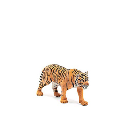 Schleich Wild Life - Realistic Tiger Figurine Toy - Kids Ages 3+ | 14729 | Wild Animal Figurine, Realistic Animal Toys, Safari Toy for Boys and Girls, Screen-Free Imaginative Pretend Play, Montessori