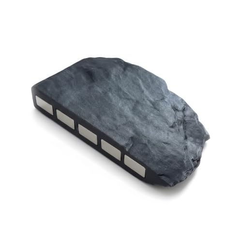 Magnetic Reptile Rock Ledge Platform for Terrariums | Climbing and Basking Surface for Geckos, Lizards, Frogs and Chameleons