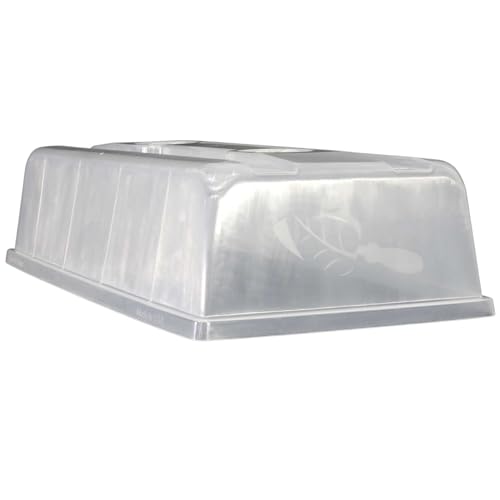 Bootstrap Farmer Humidity Dome 6" Tall Extra Strength, 10 Pack, Propagation Seed Cloning Lid Vented for 1020 Tray Seed Starting Germination